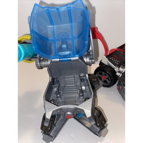 Imaginext 2009 DC Super Friends Mech Suit Robot Cyborg Buggy SUV Truck Vehicle - Picture 9 of 12